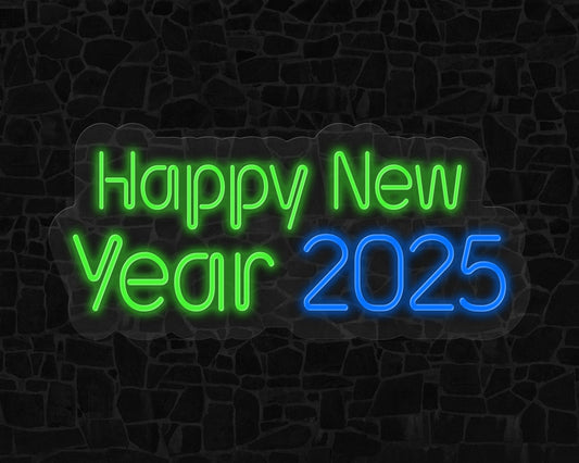 Happy New Year Neon Sign