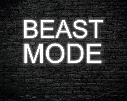 Beast Mode Neon Sign