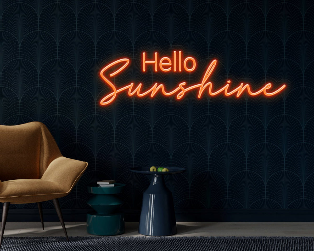 Hello Sunshine Neon Sign