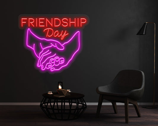 Friendship Day Neon Sign