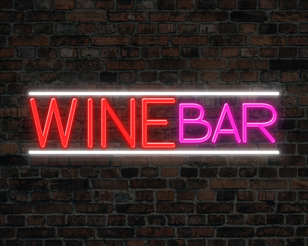 Wine Bar Neon Sign