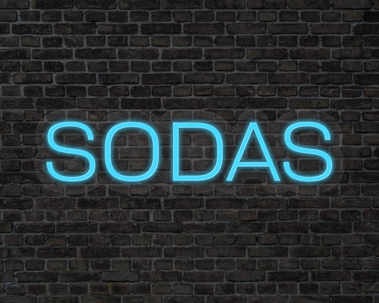 Sodas Neon Sign