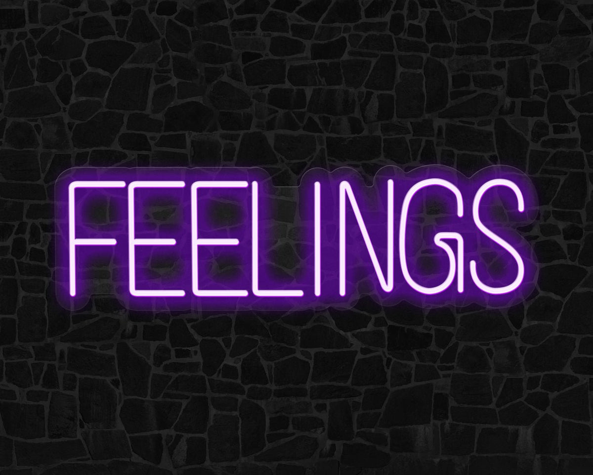 Feelings Neon Sign