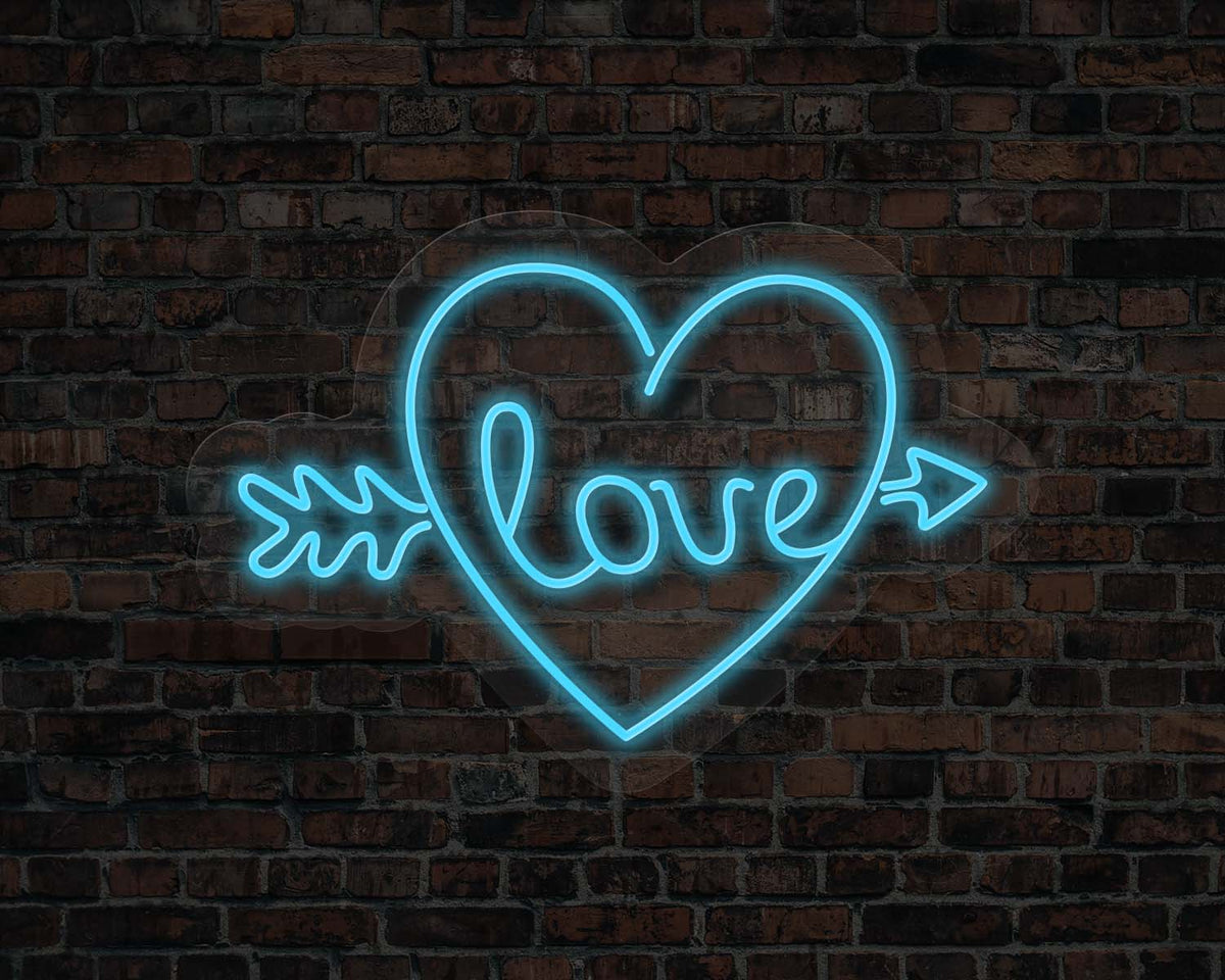 Love Heart Neon Sign