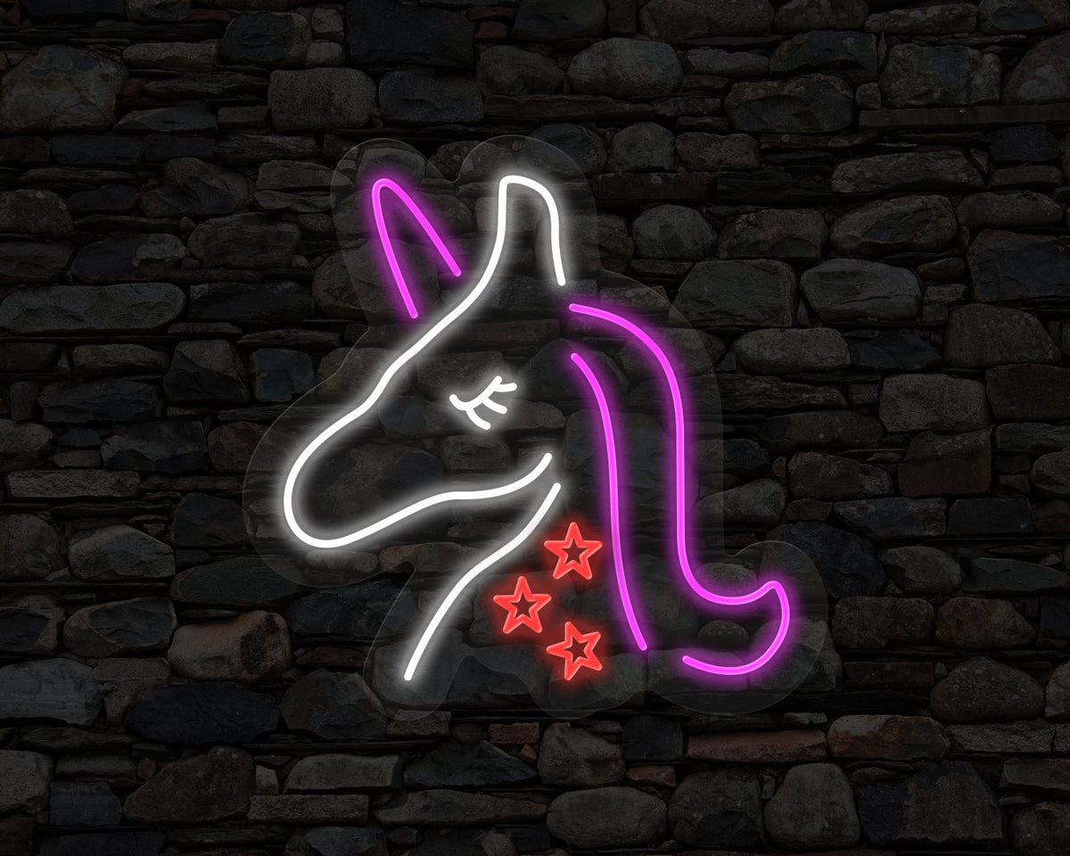 Mini Unicorn Neon Sign
