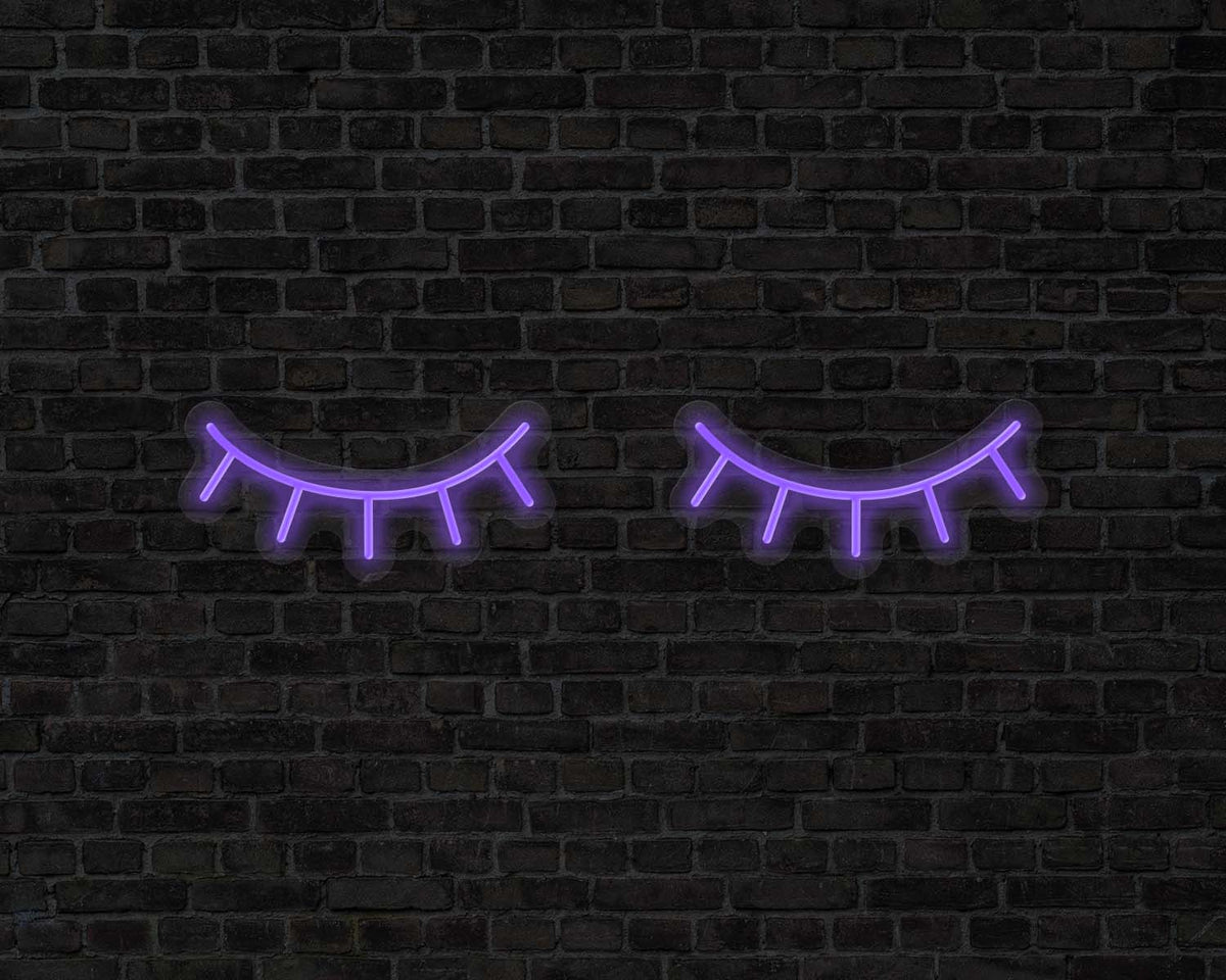 Lashes Beauty Neon Sign