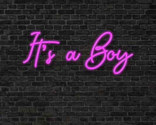 Its a Boy Neon Sign