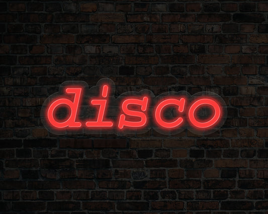 Disco Neon Sign