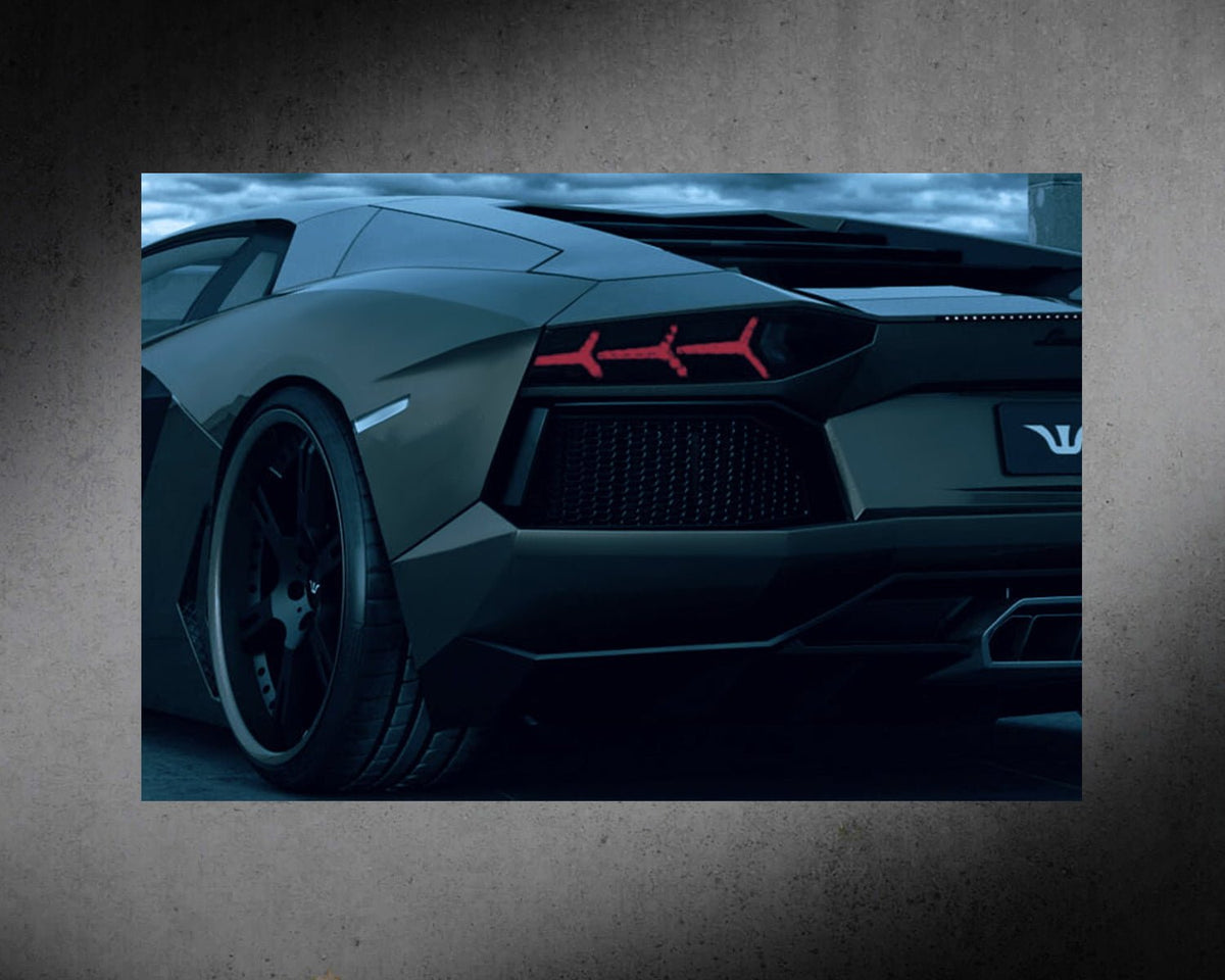 Lamborghini Aventador SVJ Neon Sign