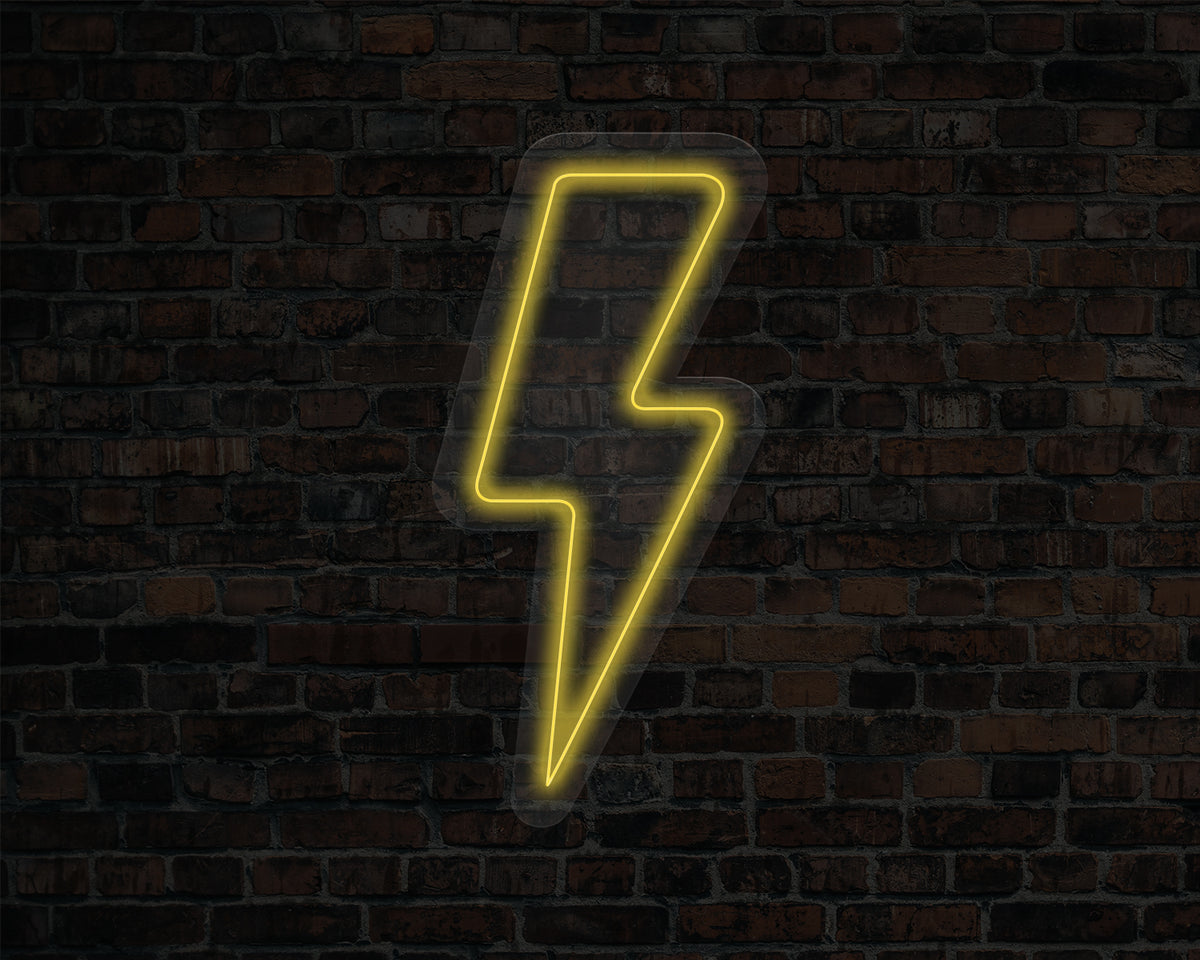 Lightning Strike LED Neon Sign