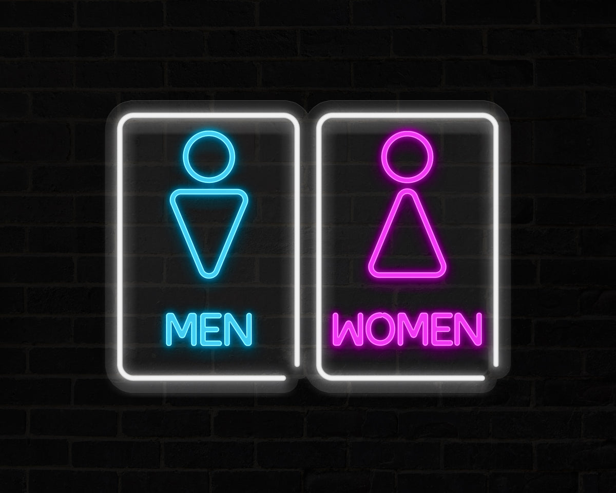 Men And Women Neon Sign