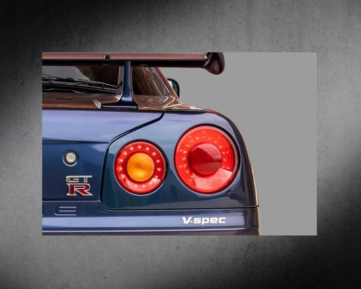 Nissan GTR R34 Car Neon Sign
