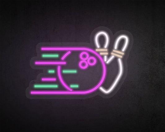 Bowling Neon Sign