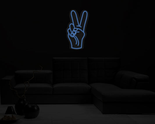 Peace Neon Sign