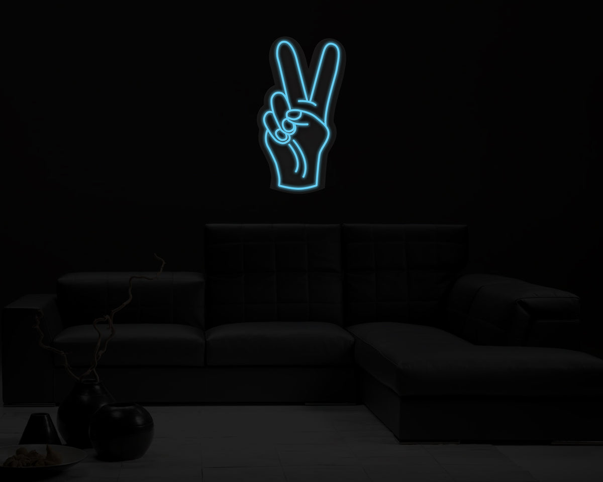 Peace Neon Sign