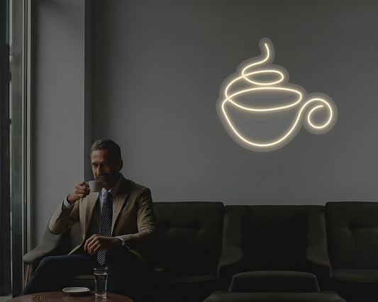 Tea Mug Neon Sign