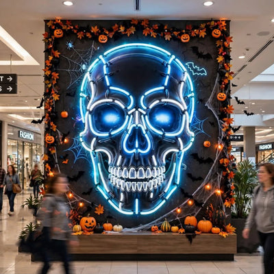 Halloween Wall Neon