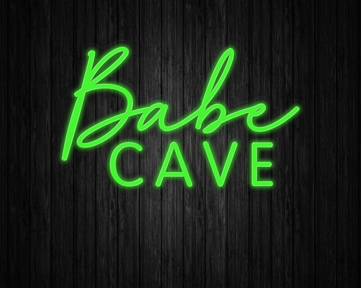 Babe Cave Neon Sign