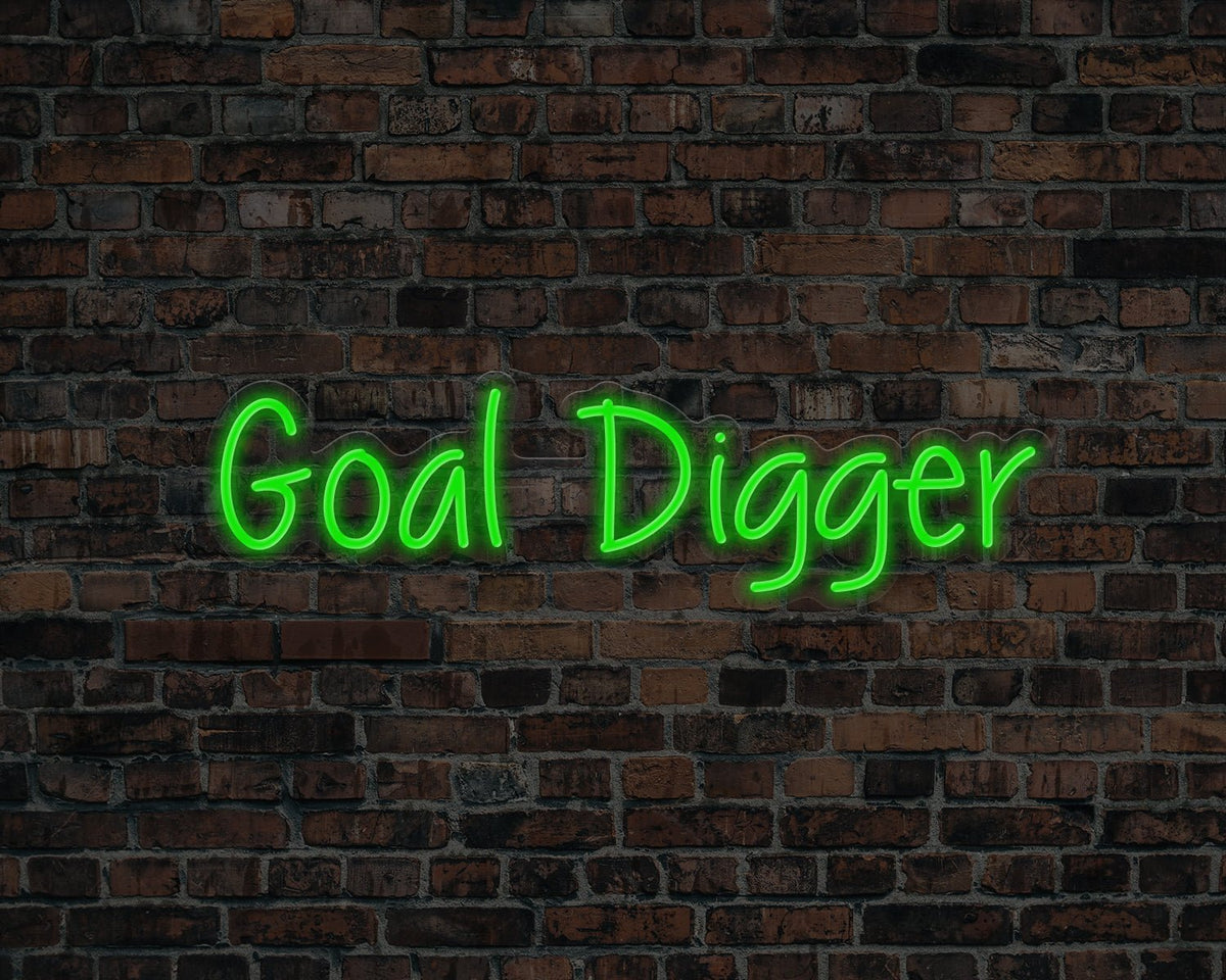 Goal Digger Neon Sign