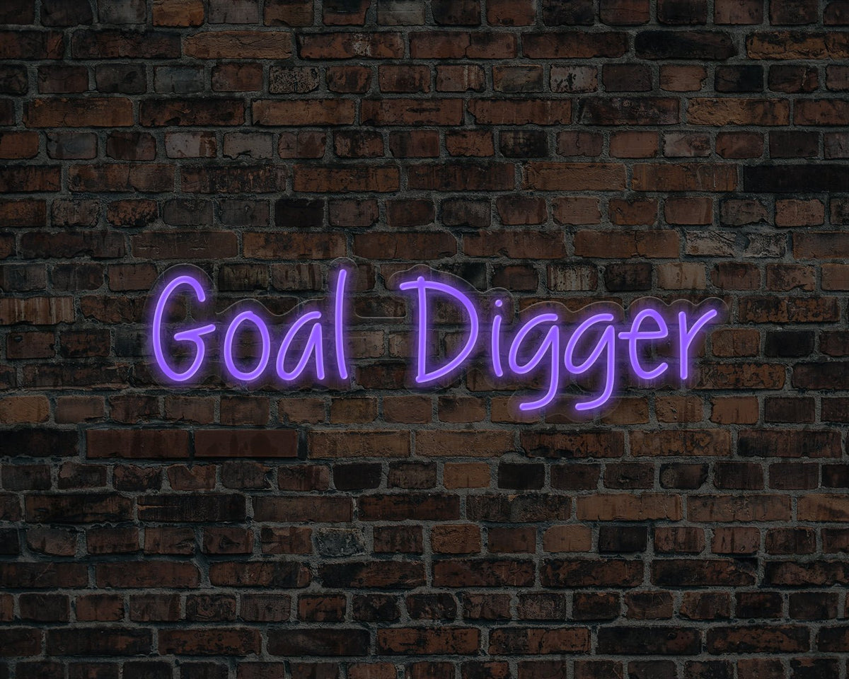 Goal Digger Neon Sign