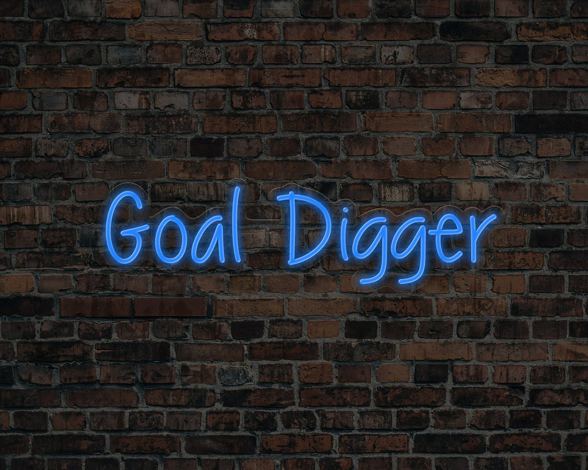 Goal Digger Neon Sign