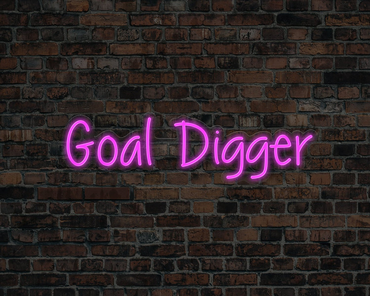 Goal Digger Neon Sign