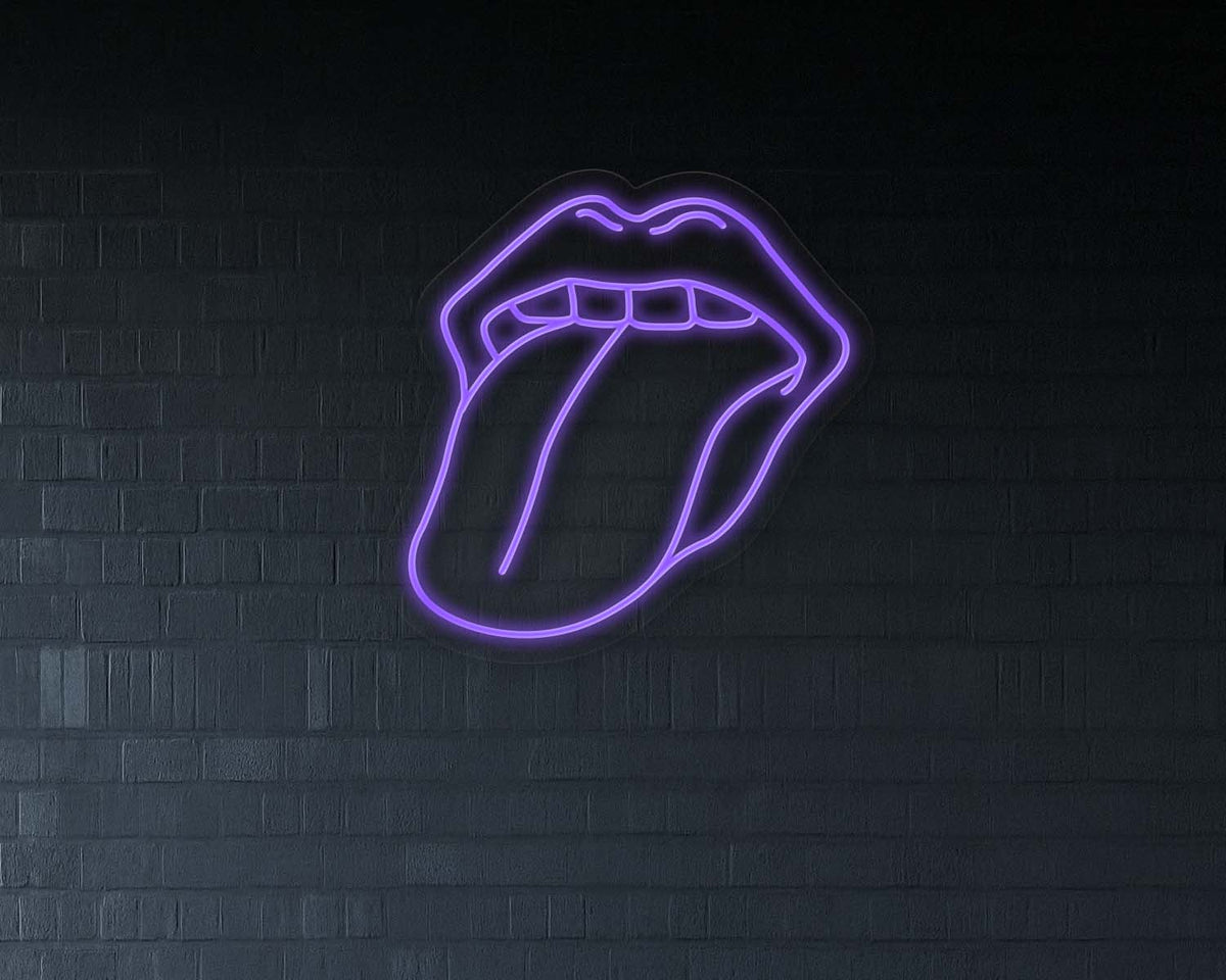 Tongue Neon Sign