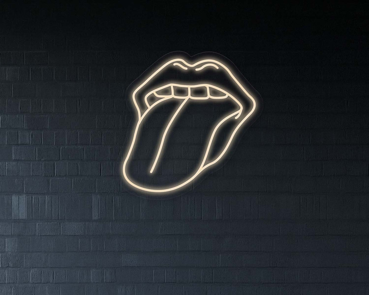 Tongue Neon Sign