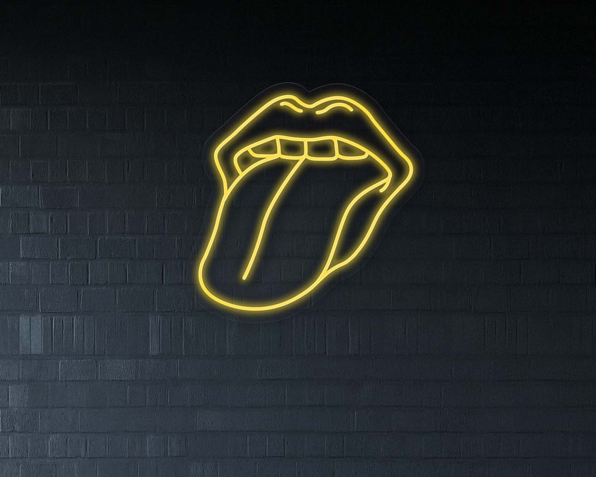 Tongue Neon Sign