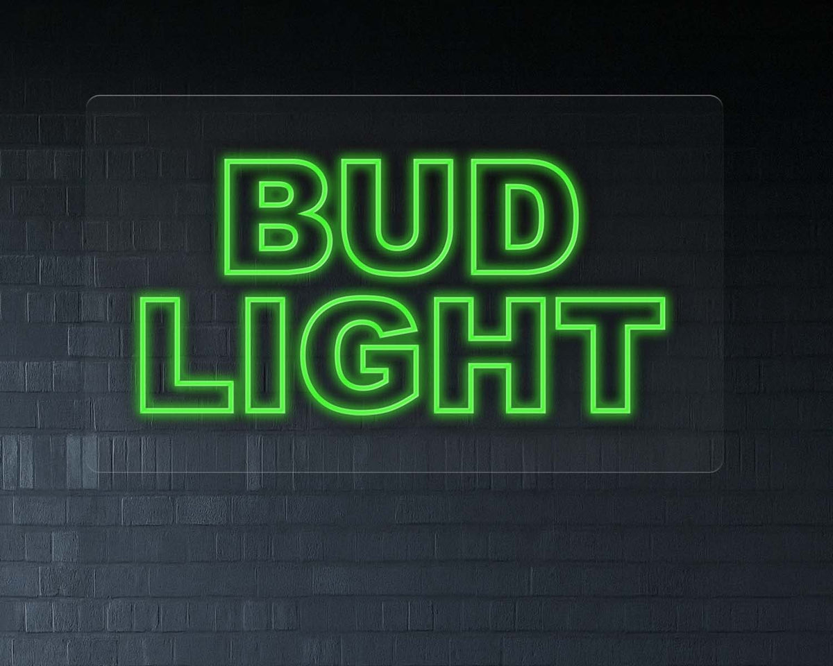 Bud Light Neon Sign