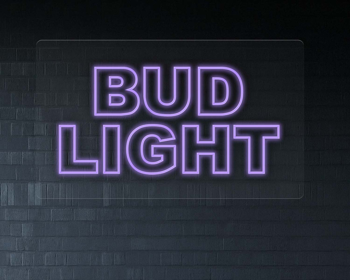 Bud Light Neon Sign