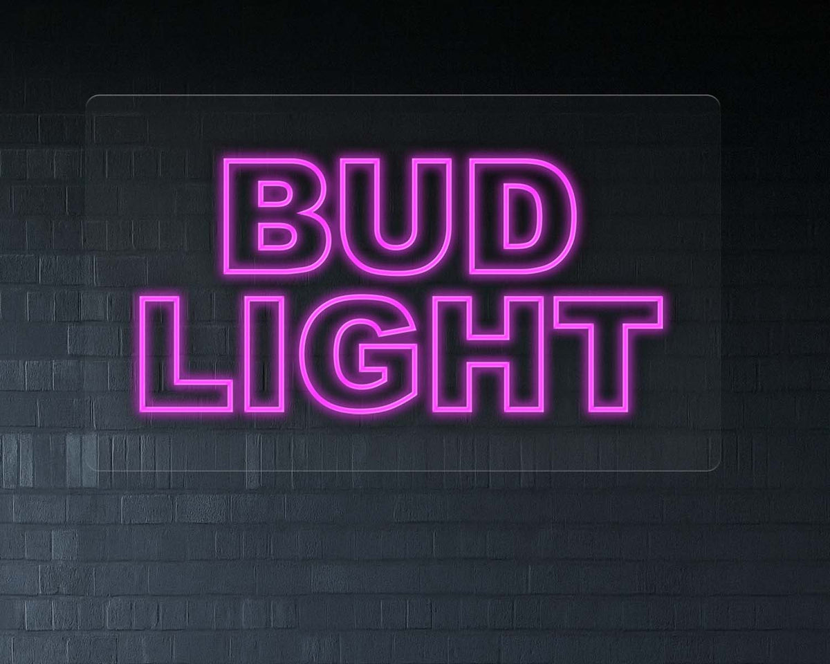 Bud Light Neon Sign