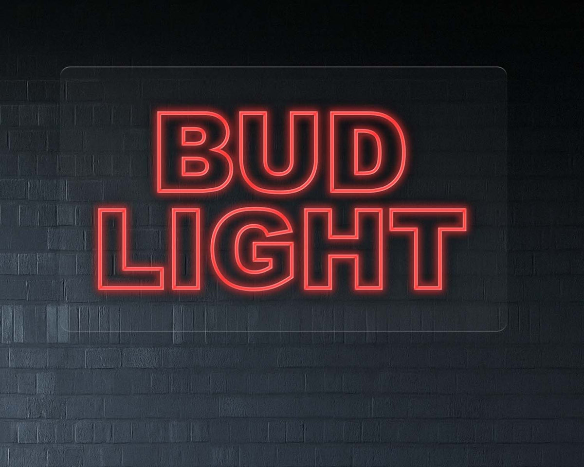 Bud Light Neon Sign