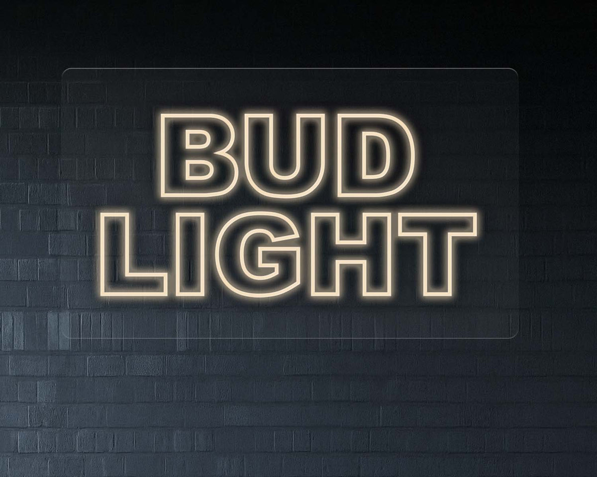Bud Light Neon Sign