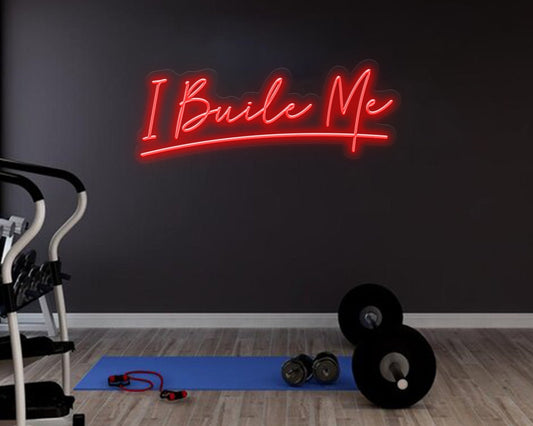 I BUILT ME NEON SIGN