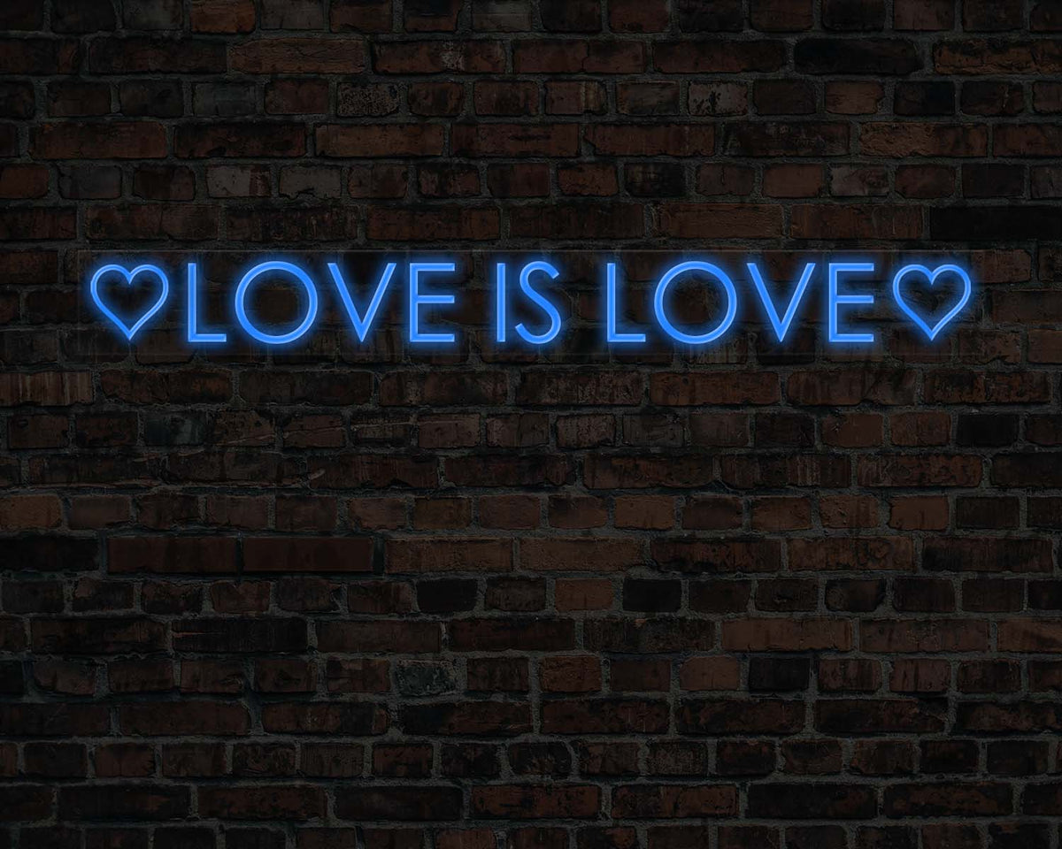 Love is Love Neon Sign