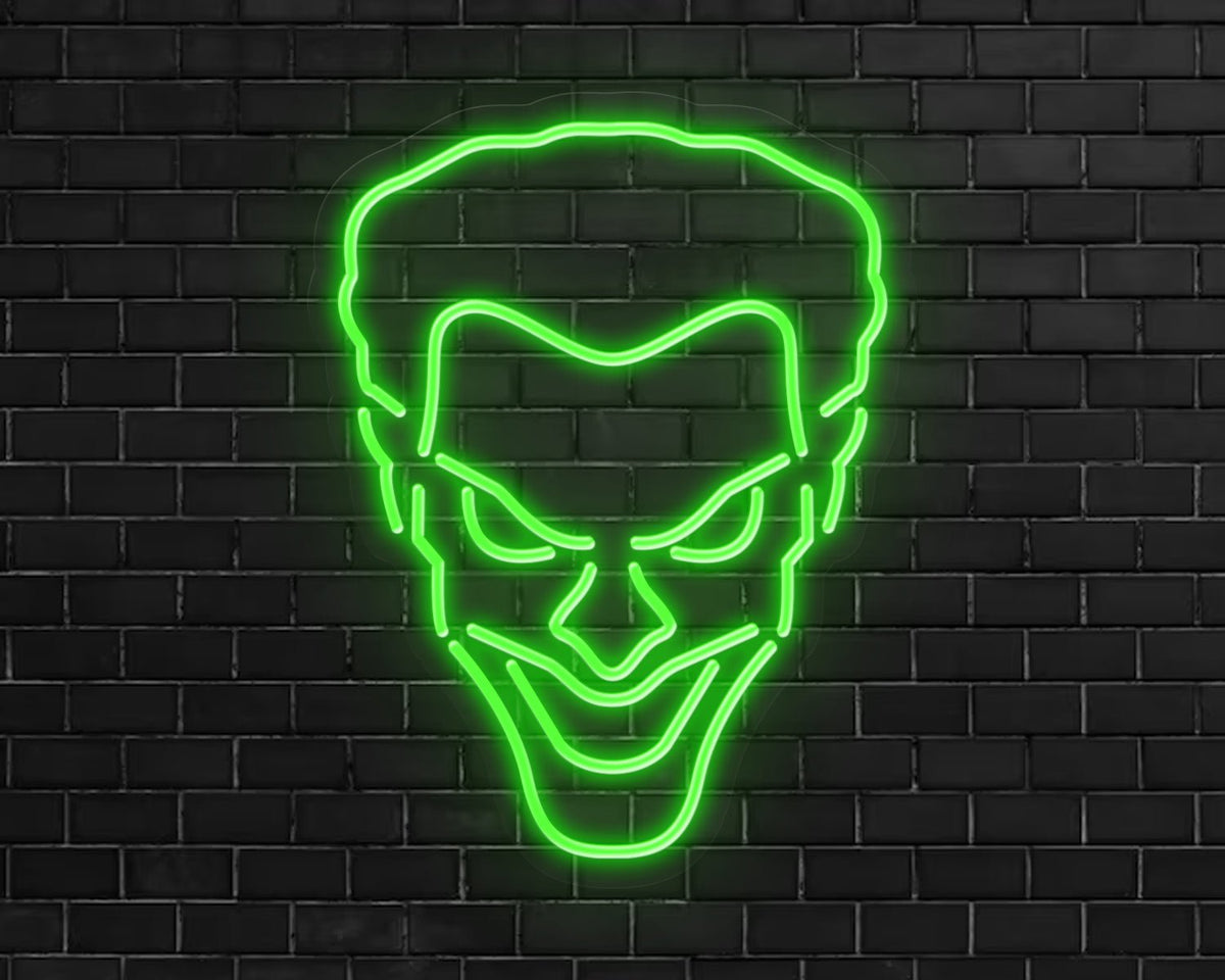 Joker Green Neon Sign