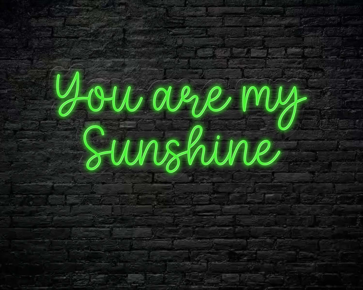 You  are my sunshine Neon Sign