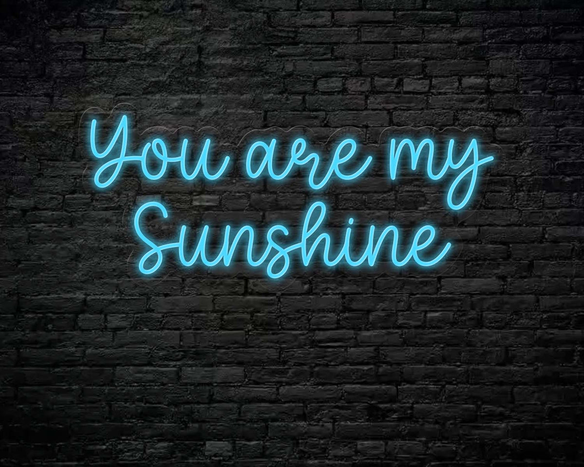 You  are my sunshine Neon Sign