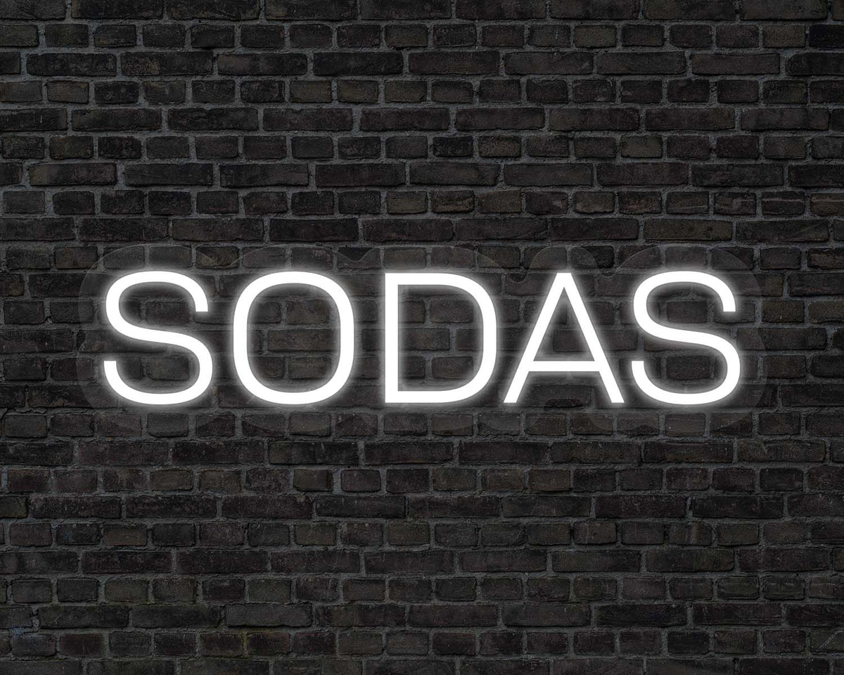 Sodas Neon Sign