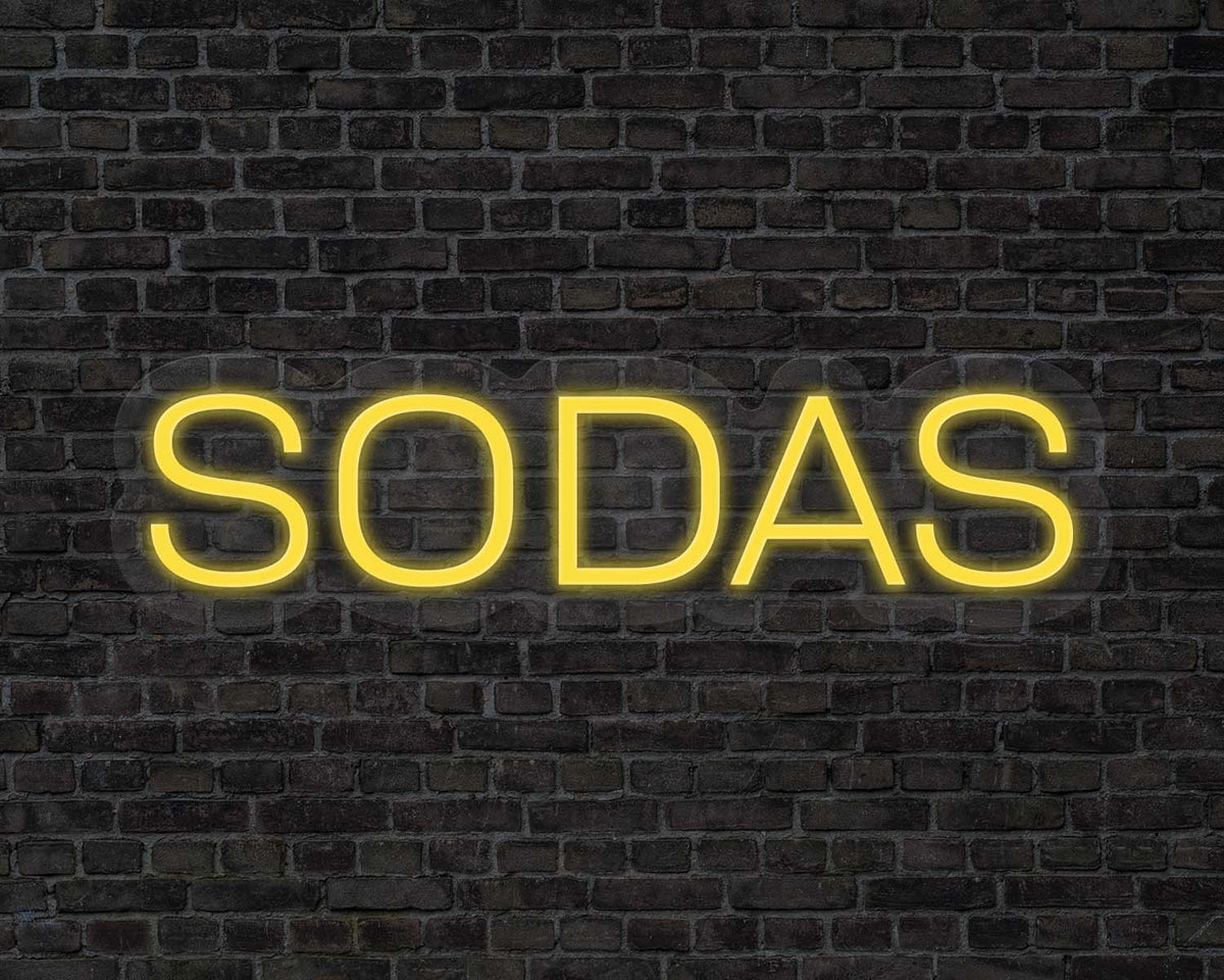 Sodas Neon Sign