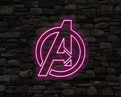 Avengers Logo LED Neon Sign