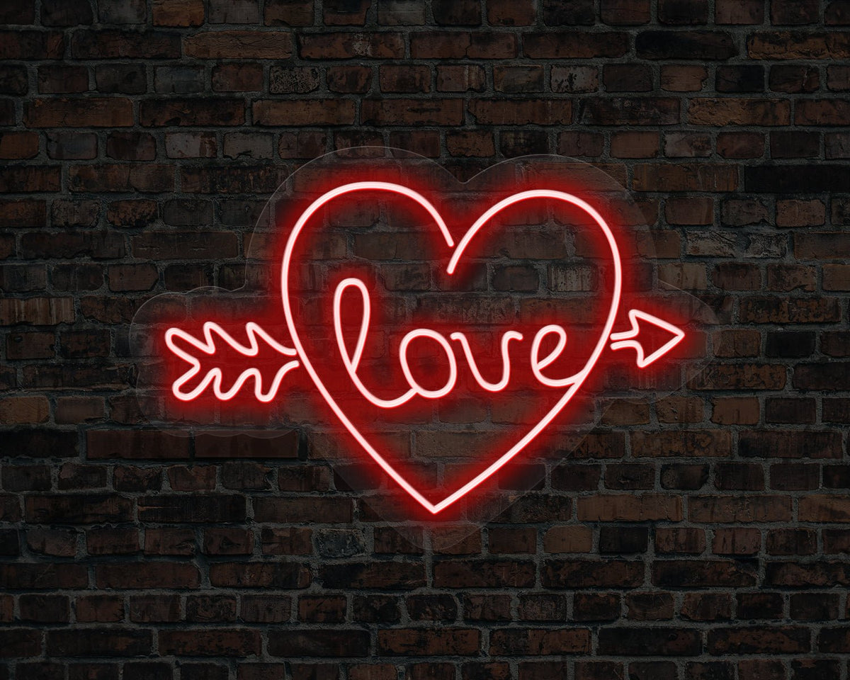 Love Heart Neon Sign