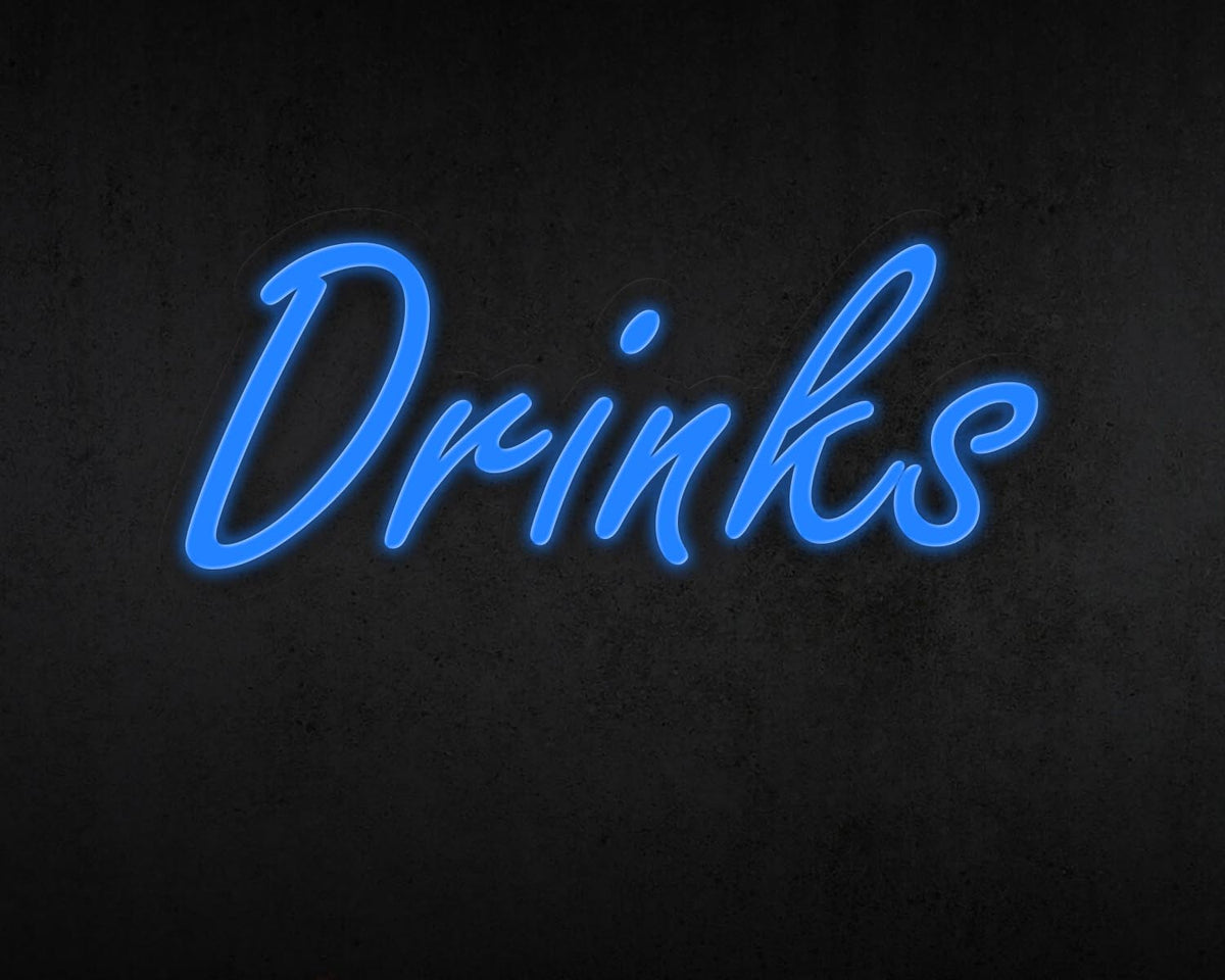 Drinks Neon Sign
