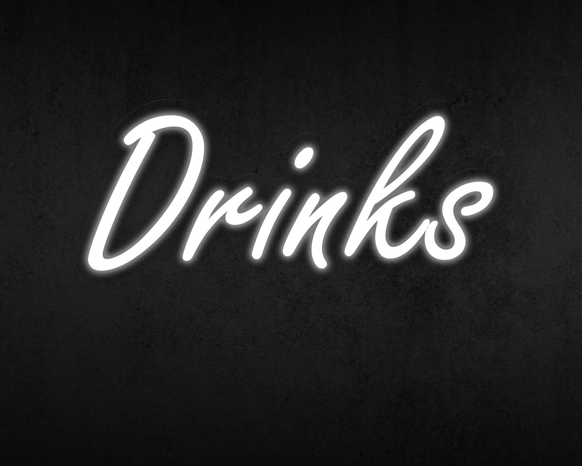 Drinks Neon Sign