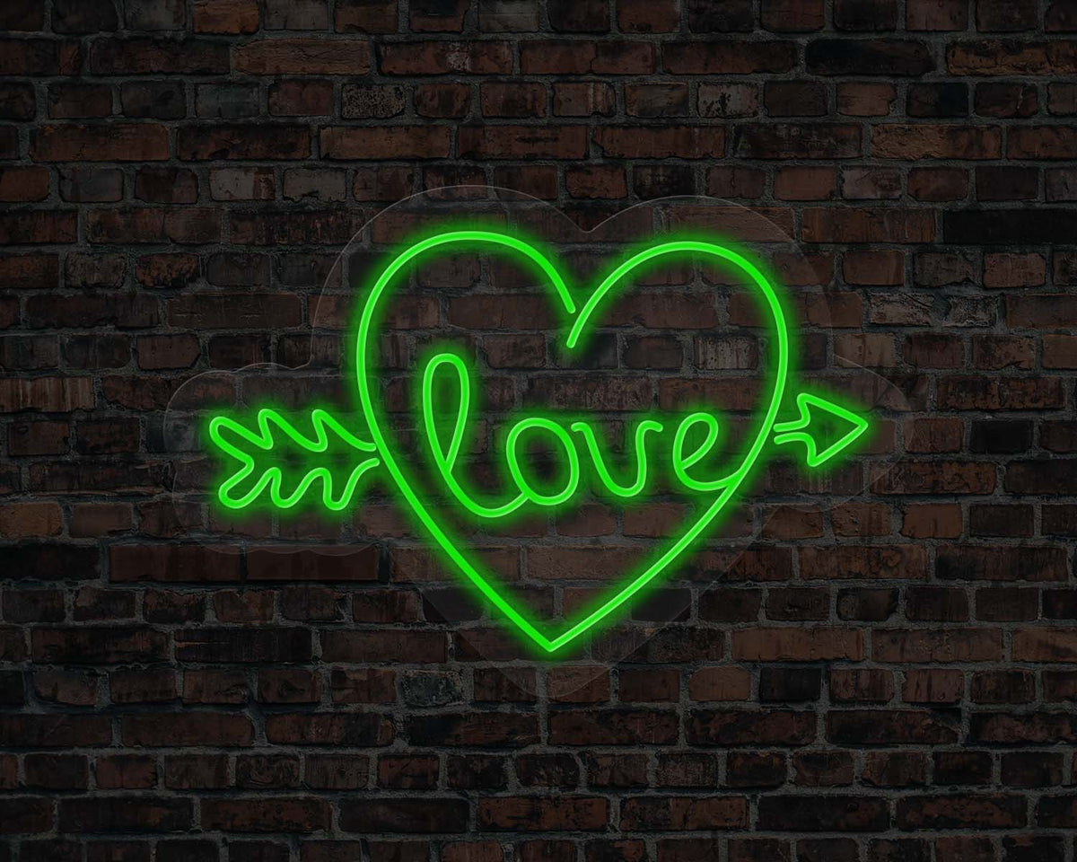 Love Heart Neon Sign