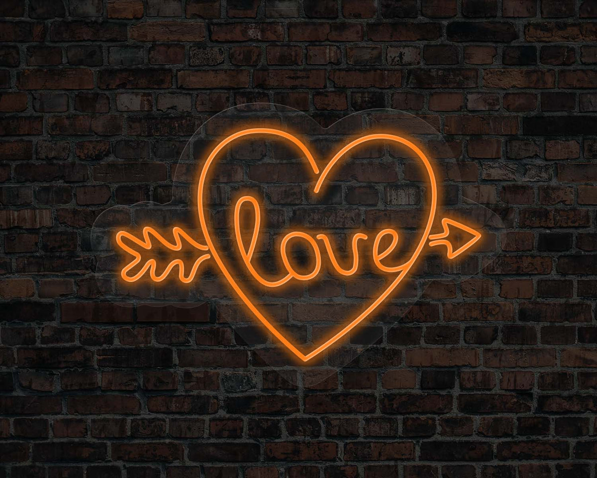 Love Heart Neon Sign