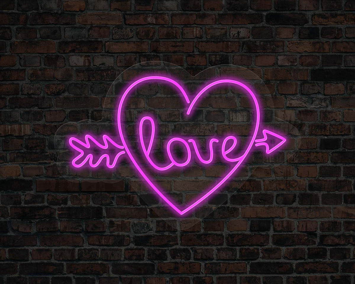 Love Heart Neon Sign