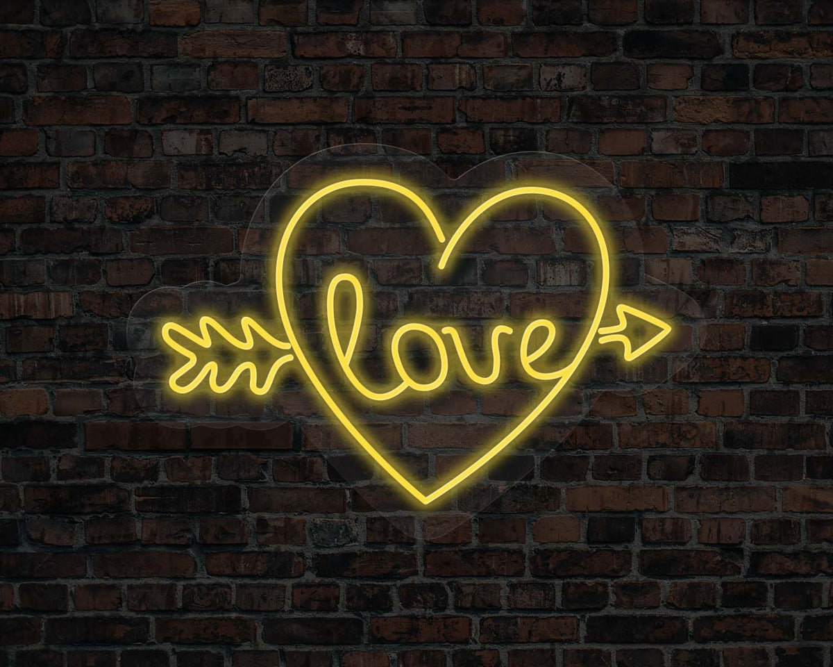 Love Heart Neon Sign