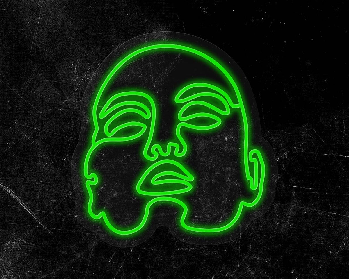 Face Neon Sign